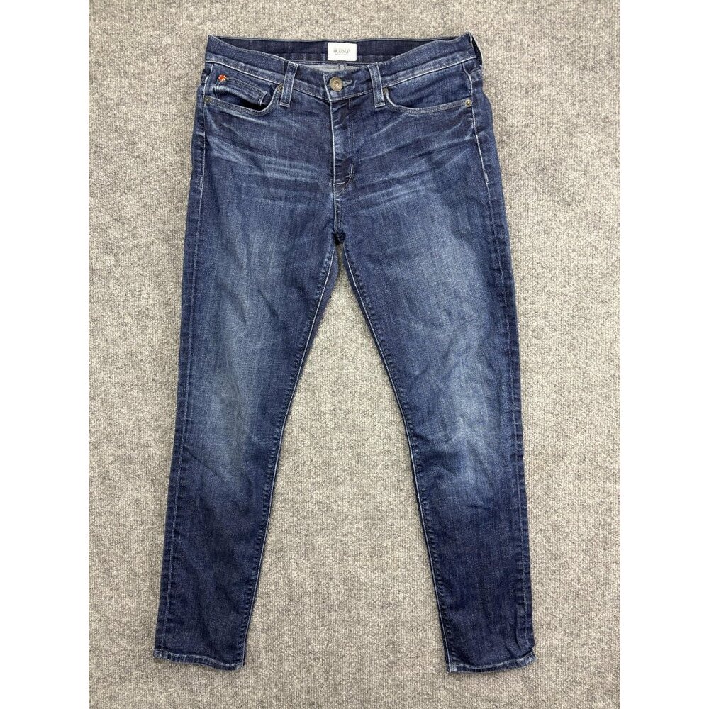 Hudson‎ Skinny Jeans Womens 27 Blue Medium Wash Mid Rise Stretch Denim 28x30.5